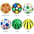 thumbnail image 2 of Size 2 Kids Soccer Ball Inflatable Soccer Training Ball Gift with Carrying Sack for Children, 2 of 8