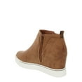 thumbnail image 3 of Sugar Women's Glossy Wedge Sneaker, 3 of 9