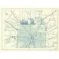 thumbnail image 3 of Highway Dept 14x11 Black Modern Framed Museum Art Print Titled - Bexar Texas Highway - Highway Dept 1936, 3 of 5