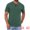 Light Green, variant on DARING DIVA Men's Casual Summer Short Sleeves Button Henley Basic Tee M Blue