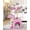 Pink, variant on Cute Cat Tree Kitten Tower For Indoor Condo Sisal Posts With Jump Platform Furniture Activity Center Play House Beige