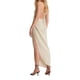 thumbnail image 4 of VISgogo Vestido de tubo para mujer, sin mangas, sin espalda, con cordones, sólido, para verano, cóctel, vestido largo VISgogo moda, 4 of 6