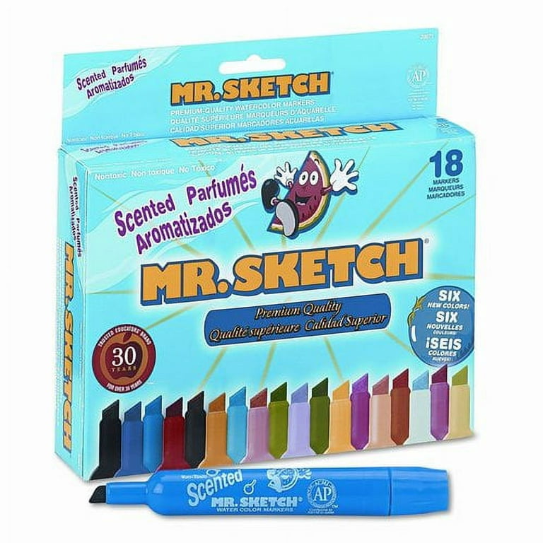 Sanford Mr. Sketch Chisel Tip Scented Watercolor, 1 ct - Fry's