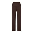 thumbnail image 3 of RUTAYY Women's Pants High Waist Yoga Bottoms Solid Color Ankle Length Stretchy Sports Cropped Tights Holiday Vibrant Trousers, 3 of 8