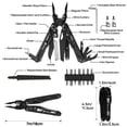 thumbnail image 2 of Pinza multiherramienta BIBURY Pro BI2045AB de acero inoxidable negra, 2 of 8