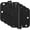 Matte Black-5/8'', variant on 3 Pack Black Self Closing Door Hinges, 4 Inch Auto Close Door Hinges with 5/8'' Radius Corners, Adjustable Tension for Garage, Front, Back Door, UL Listed, Left and Right Hand