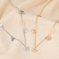 thumbnail image 5 of UDIYO Women Stylish Butterflies Design Pendant Clavicle Chain Jewelry Accessories, 5 of 6
