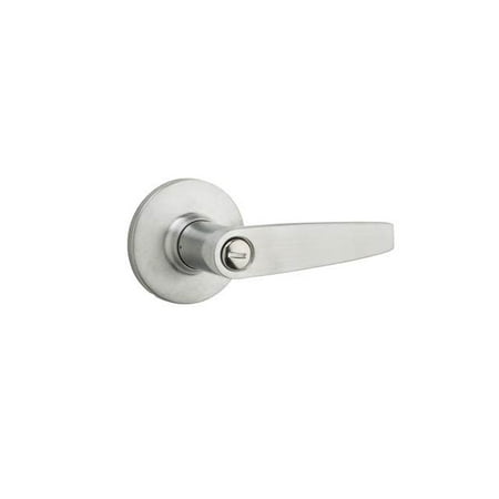 Kwikset Sl3000wi Winston Privacy Door Lever Set With Round Rose From Kwikset Sl3000wi Winston Privacy Door Lever Set With Round Rose From The Safelock Series
