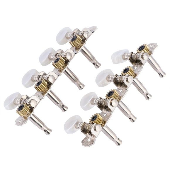 8 String Mandolin Tuners for Fine String Adjustment, Easy Installation, with Complete Fittings for Mandolin Instruments