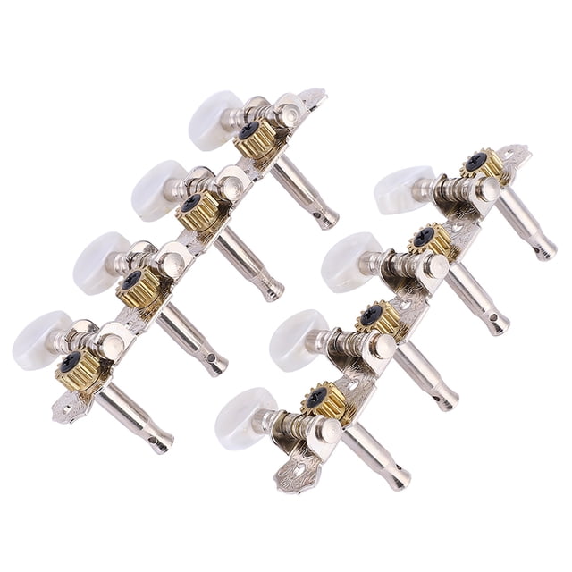 Mandolin Machine Head, Tuning Pegs, Steel + Acrylic + Copper 1 : 14 Gear Ratio For 8 String Mandolin Tuners