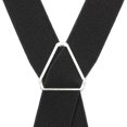 thumbnail image 4 of Men's X-Back Clip Suspenders Adjustable Elastic Suspenders Retro Formal Dress Tux, 4 of 7
