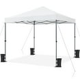 thumbnail image 5 of 10x20 Pop Up Canopy Easy Set-up Tent, Portable Outdoor Canopy Instant Tent, Heavy Duty Commercial Gazebo with Wheeled Carry Bag & 4 Sandbags for Home, Party & Outdoor Activities, 5 of 14