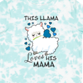 thumbnail image 4 of Inktastic This Llama Loves His Mama with Blue Hearts Boys Toddler T-Shirt, 4 of 5