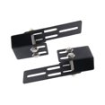 thumbnail image 2 of Soportes de montaje para barra de luz Zulema para portaequipajes de techo de automóvil color negro, 2 of 8