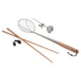 thumbnail image 1 of Juego de herramientas para wok Cuisinart CWA-346 de acero inoxidable, 4 piezas, 1 of 6