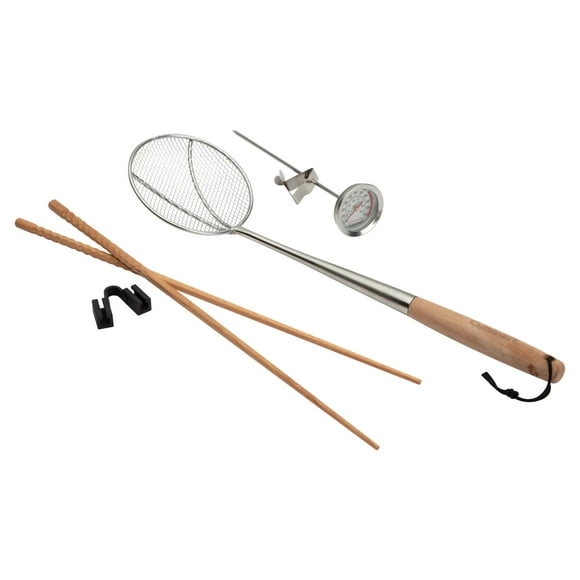 Juego de herramientas para wok Cuisinart CWA-346 de acero inoxidable, 4 piezas