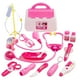 thumbnail image 1 of 15 piezas de juguetes de caja de doctor, accesorios con efectos de luz y sonido, para desarrollar la inteligencia, estimular la creatividad, interacción entre padres e hijos, kit de doctor ABS,, 1 of 7
