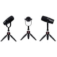 thumbnail image 2 of Micrófono Podcast Shure MV7-K-BNDL Tripie Manfrotto Pixi Mini color Negro, 2 of 4