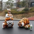 thumbnail image 1 of Pang Hu y Baby Blind Box figura sorpresa de tigre gordo, modelos de estatuilla de acción de Anime, juguetes Kawaii, decoración de escritorio, regalos de cumpleaños para niños1121, 1 of 5