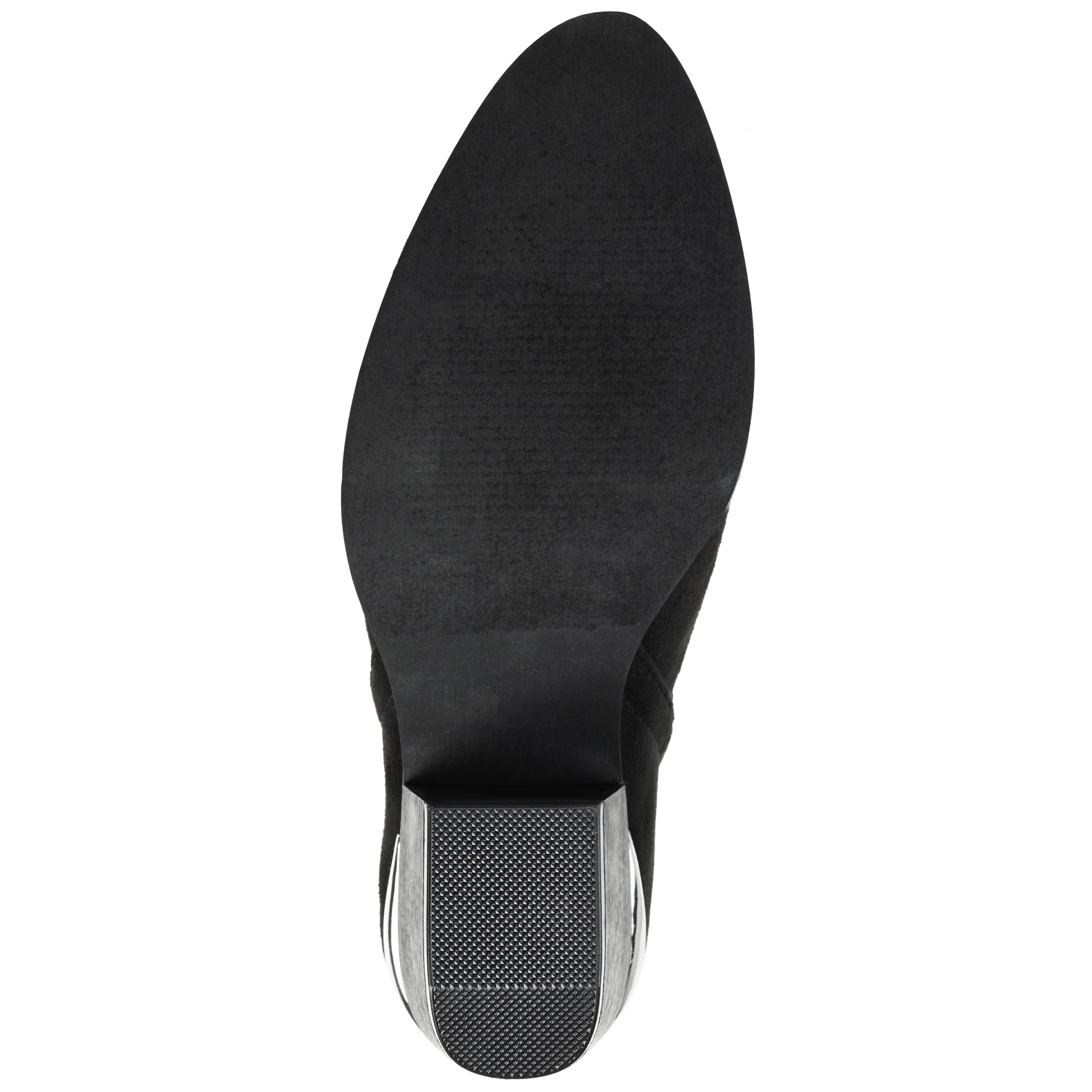 Journee Womens Issla Pull On Stacked Heel Booties, Widths Available