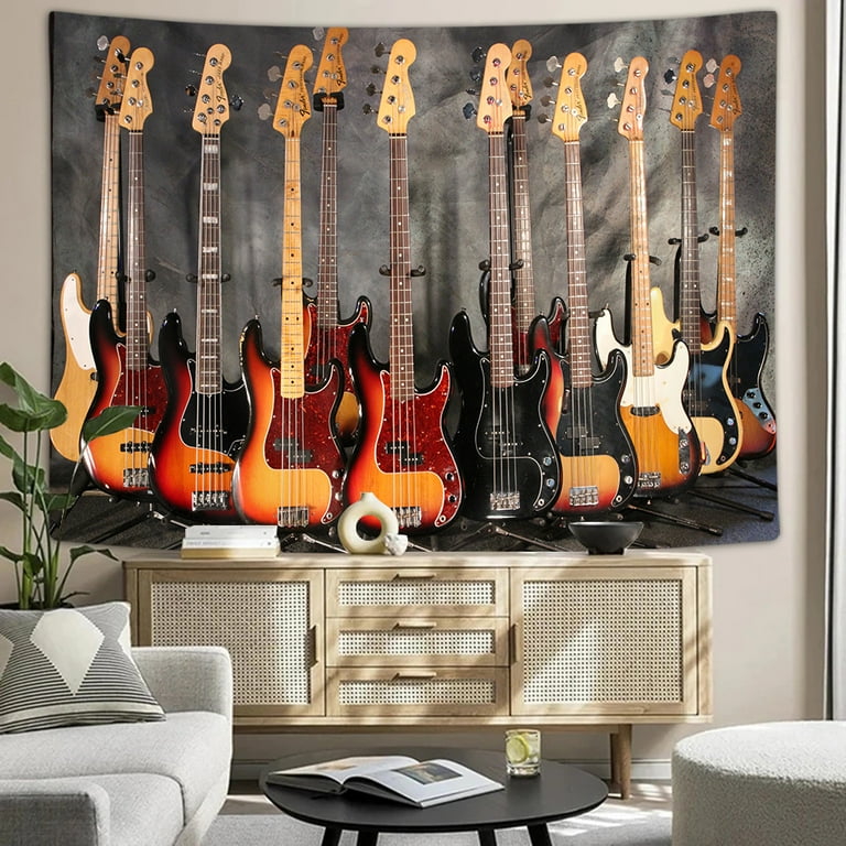 Guitar tapestry hotsell