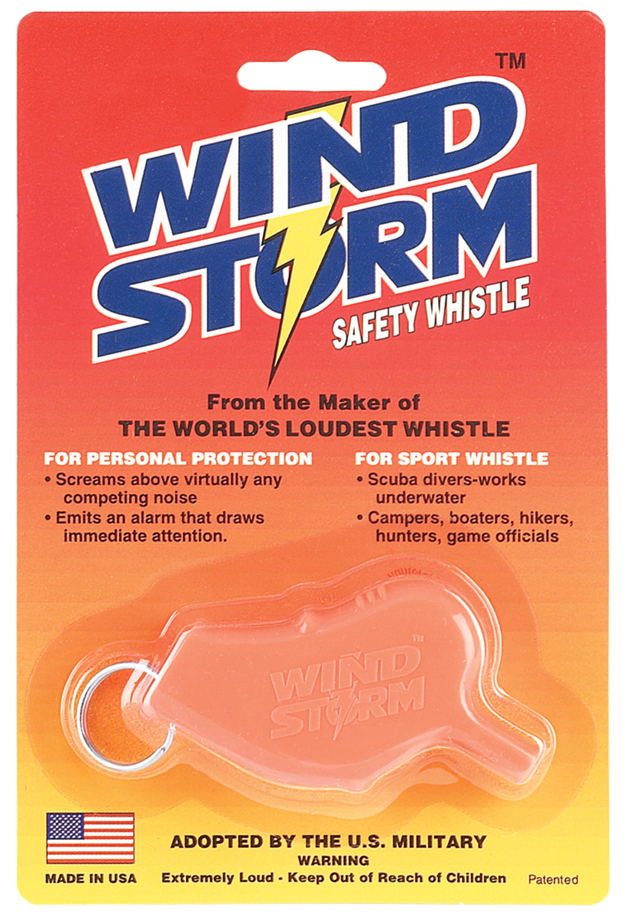 Scuba Packaged Storm All-Weather Safety Whistle Referees Military Police 