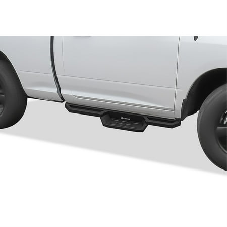 2009-2018 Dodge Ram 1500 Regular Cab(Incl. 2019-2021 RAM 1500 Classic)\ 2010-2021 Dodge Ram 2500/3500/4500/5500 Regular Cab 6061 Aircraft Aluminum Alloy Matte Black finishing Square Tube Drop Style