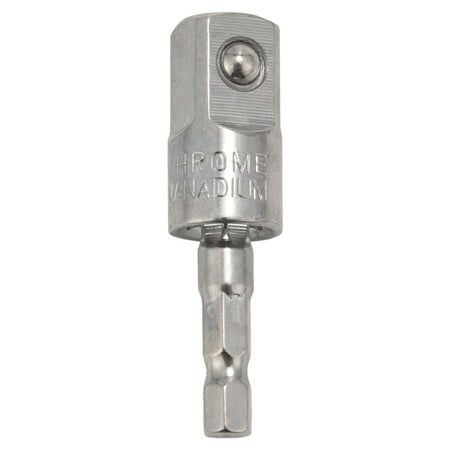 

4 Pcs Power Drill Sockets Adapter Sets 360°Rotatable Hex Shank Impact Driver Socket Adapter 1/4inch 3/8inch 1/2inch A