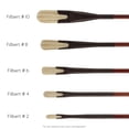 thumbnail image 5 of Chelsea Classical Studio Nuovo Long Handle Professional Paint Brush - Filbert #6, 5 of 7