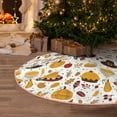 thumbnail image 5 of Disketp Thanksgiving Christmas Tree Skirt, Christmas Tree Decorations, Christmas Decor, Tree Mat Decoration(30-48IN)-30", 5 of 6