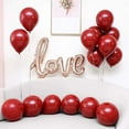 thumbnail image 3 of 50/100Pcs  Heart Shape Balloon Latex Wedding Proposal Valentine Room Decor, 3 of 8