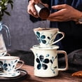 thumbnail image 2 of Giaone Elegant Ceramic Coffee Filter Cone Brewing Tool For Home Office Camping, 2 of 16