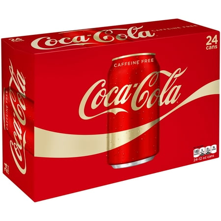Caffeine Free Coca-Cola 12 oz 24 pk Cans