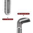 thumbnail image 4 of Pipe Wrench Hook Jaw 14" Plumbing Wrench Replacement Jaws Carbon Steel for 14" Adjustable Wrench, 4 of 9