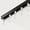 Black, variant on Curtain Track, Ceiling Curtain Track for Room Divider, Ceiling Mount Rail Set with Roller Hooks, White, 18ft - 24ft