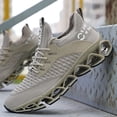 thumbnail image 3 of PLERISE Men’s Lightweight Breathable Casual Sports Sneakers, Cushioned Sole for Running, Walking & Gym, Slip-Resistant, All-Day Comfort Athletic Shoes, 3 of 9