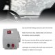 thumbnail image 4 of Kit De Calentador Descongelador De Parabrisas De Coche, Calentador De Coche Compacto De Calentamiento Rápido De 3 Orificios, Temperatura Ajustable CC Versátil Para Camión, 4 of 7