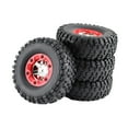 thumbnail image 4 of 4 piezas de repuesto de neumáticos para RC Crawler, accesorios universales, juego de ruedas y neumáticos RC, juego de neumáticos para 124006 RC escala, 4 of 9