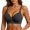 Black, variant on Women's Plus Size Wireless Bra with Full-Bust Support Frame, Wide Straps, Full Support Wire-Free Bra for Everyday Comfort