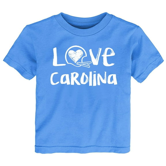 Future Tailgater Chalk Art Love Infant Toddler Youth T-Shirt for Carolina Fans