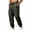 Army Green, variant on Cargo Trousers for Men Baggy Hiking Pants Travel Pants Low Rise Pants Cropped Black Taper Summer Pants,XXL
