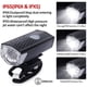 thumbnail image 1 of Luz delantera LED Luz trasera Luz trasera recargable por USB Juego de luces traseras impermeables, 1 of 7