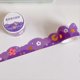 thumbnail image 3 of Japanese Paper Tape Junk Journal DIY Decorative Index Stickers for Photo Album Scrapbook Purple Nebula, 3 of 4