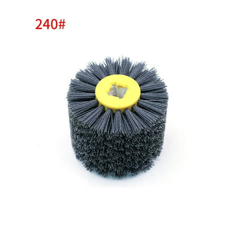 

Nylon Abrasive Wire Drum Polishing Wheel Electric Brush for Woodworking Metalworking