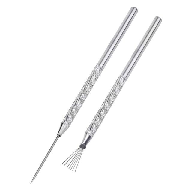 veasfak 2 Pieces Ceramic Clay Sculpting Tools Clay Sculpting Set Modeling Art Crafts Pro