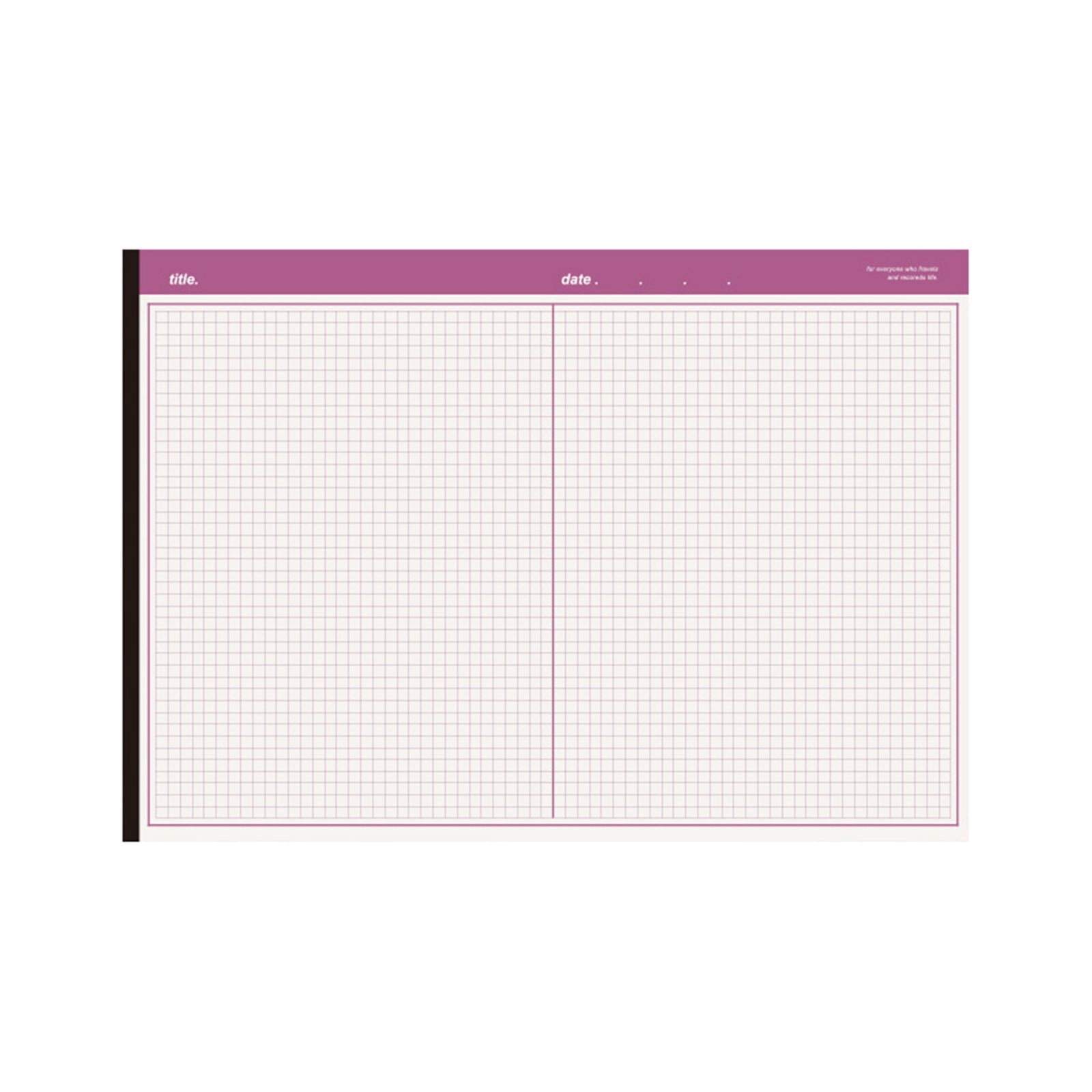 Ngheia 3 Pack B5 Tearable Notepad, Horizontal Format 20 Sheets 40 Pages Detachable Memo Noteb00k for Daily Writing