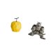 thumbnail image 5 of figura de arte,Escultura de fruta de porcelana decorativa para el hogar.,Estatua de fruta,decoración,adorno,fruta,figurita,oficina,Figuras de búho,Figuras de búho,animales, 5 of 8