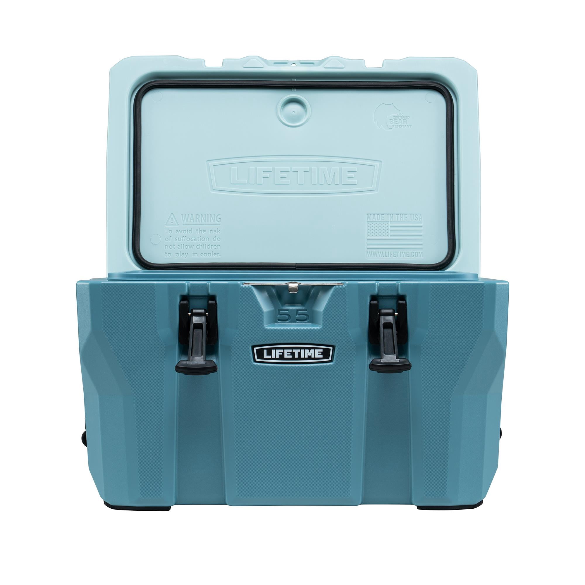 Lifetime 55 qt Bear-Resistant Camping Cooler, Premium High