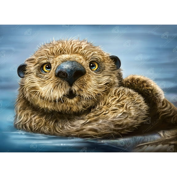 DIAMOND ART CLUB Otter Diamond Painting Kit