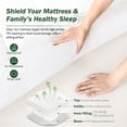 thumbnail image 6 of Yalamila Queen Mattress Topper, Ultra Soft Cooling Bamboo, Deep Pocket Fit (8"-22" Depth), Back Pain Relief Mattress Pad for Hot Sleepers, 6 of 8